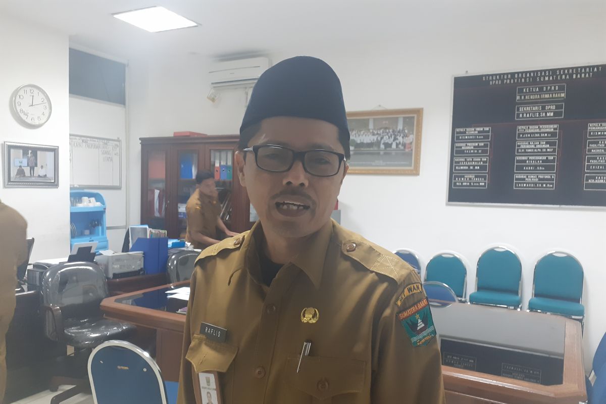 Supardi jadi Ketua DPRD Sumatera Barat definitif