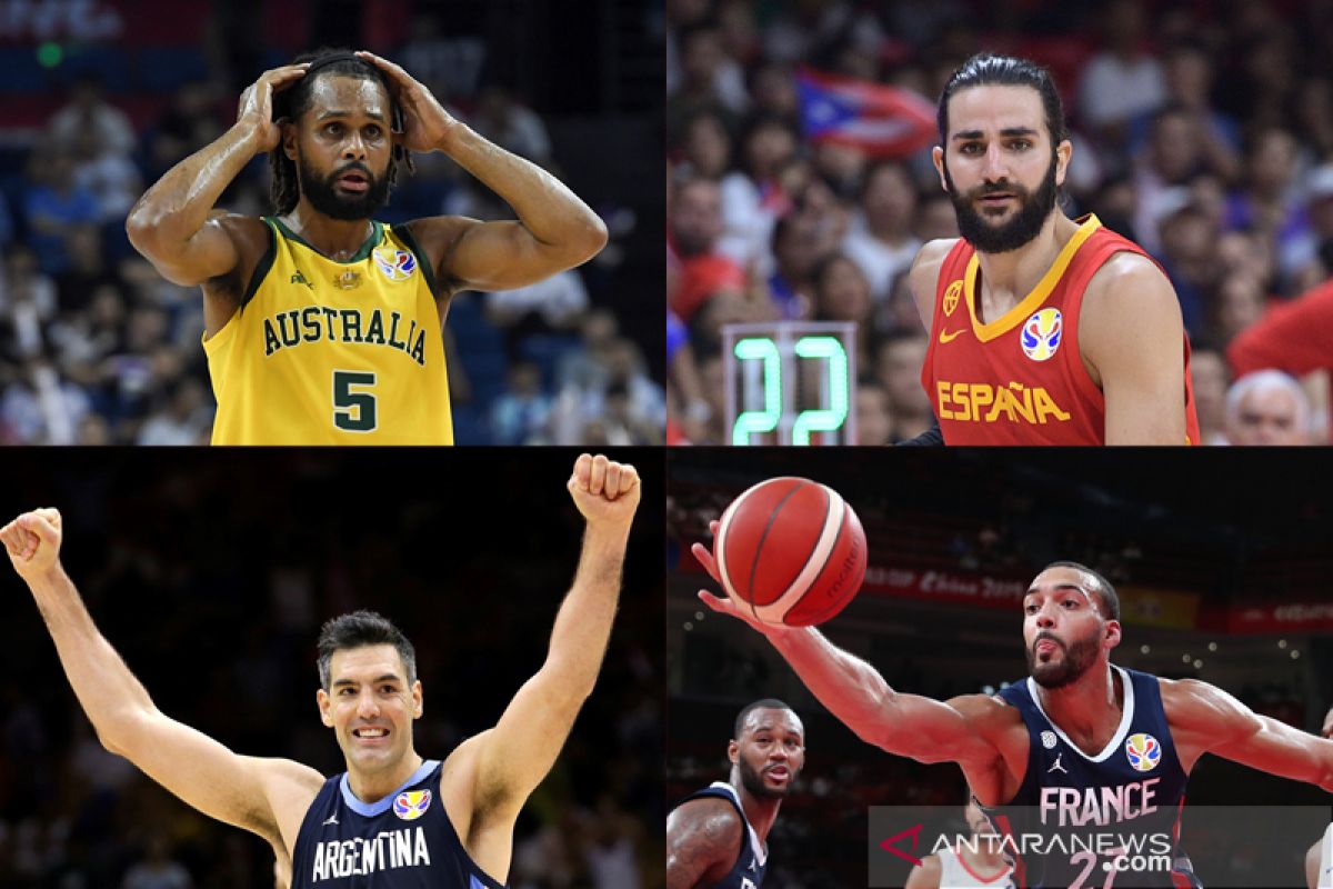 Semifinal piala dunia basket, Australia tantang Spanyol, Prancis hadapi Argentina
