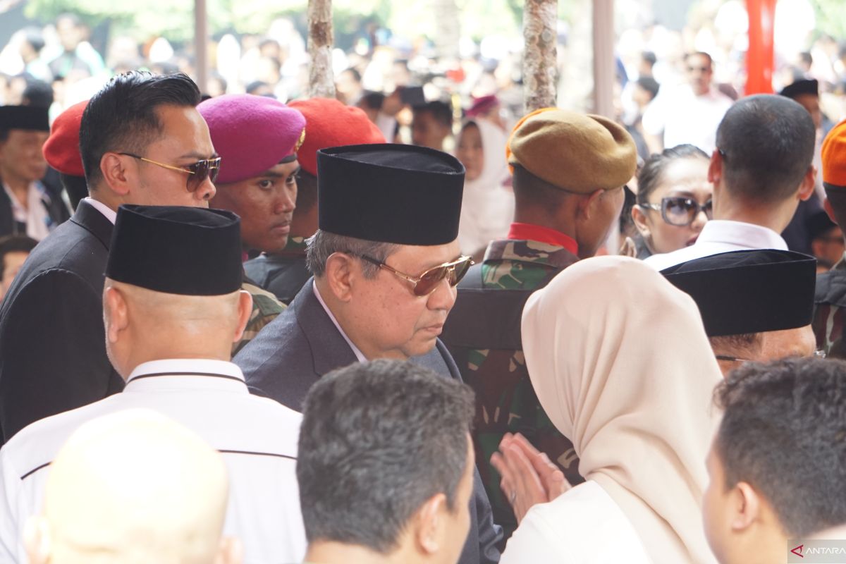 Megawati dan SBY hadiri pemakaman BJ Habibie