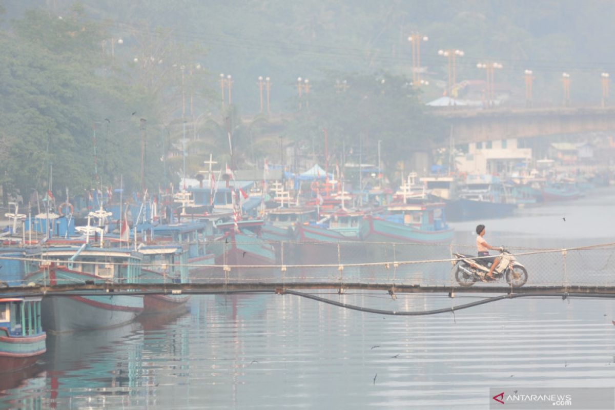 Dampak karhutla, kualitas udara Sumatera Barat sangat tidak  sehat