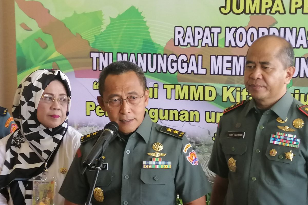 TNI gandeng Kementerian Lingkungan Hidup dan Kehutanan gelar TMMD