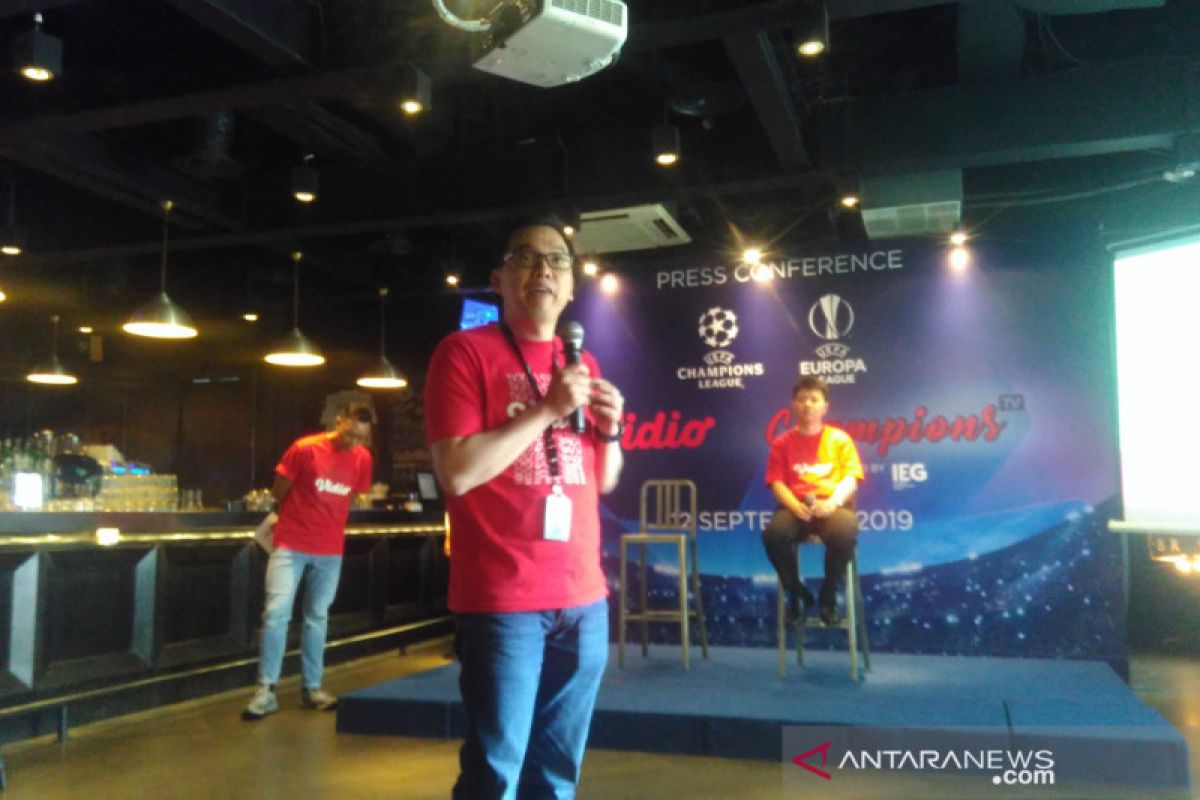 Vidio resmi tayangkan Liga Champions