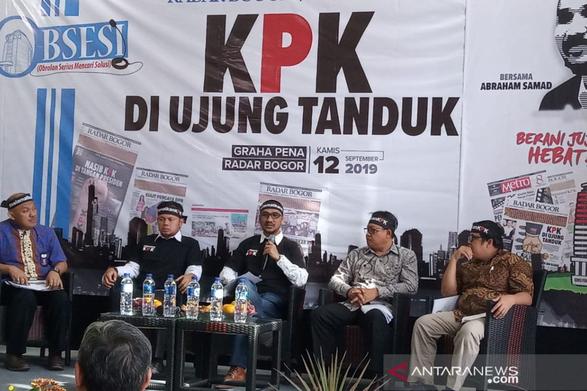 Revisi UU KPK, Abraham Samad sampaikan kekhawatiran