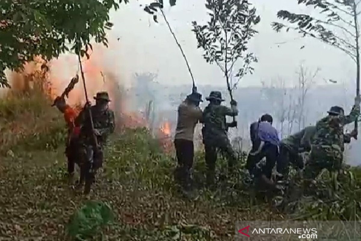 Kabut asap di HST menebal, Pemkab imbau masyarakat bermasker