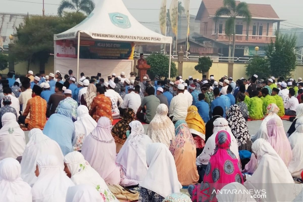 Pemkab Pulang Pisau gelar shalat istisqa