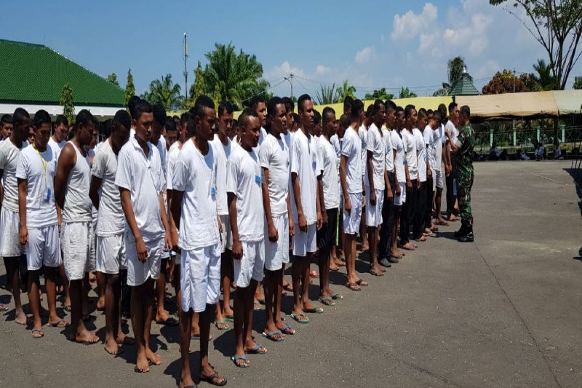 1.430 pemuda ikut seleksi calon bintara di Kodam XVII/Cenderawasih