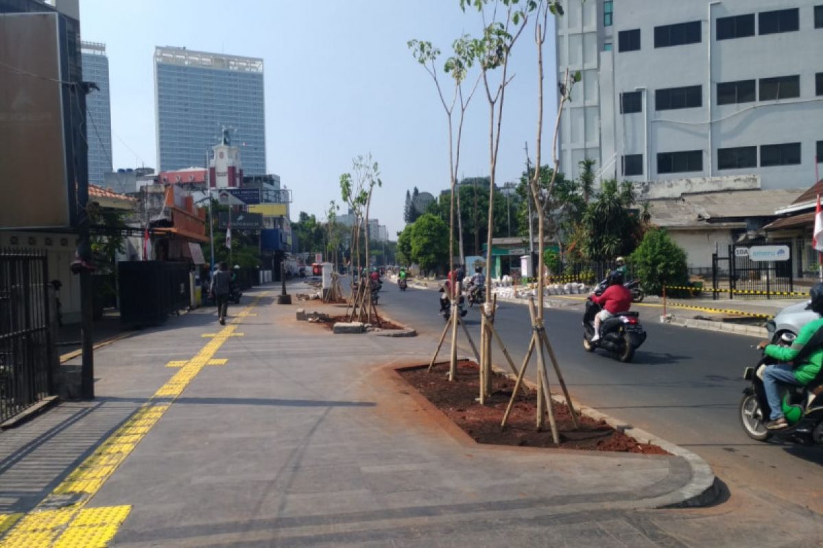 Enam area akan miliki trotoar "complete street"