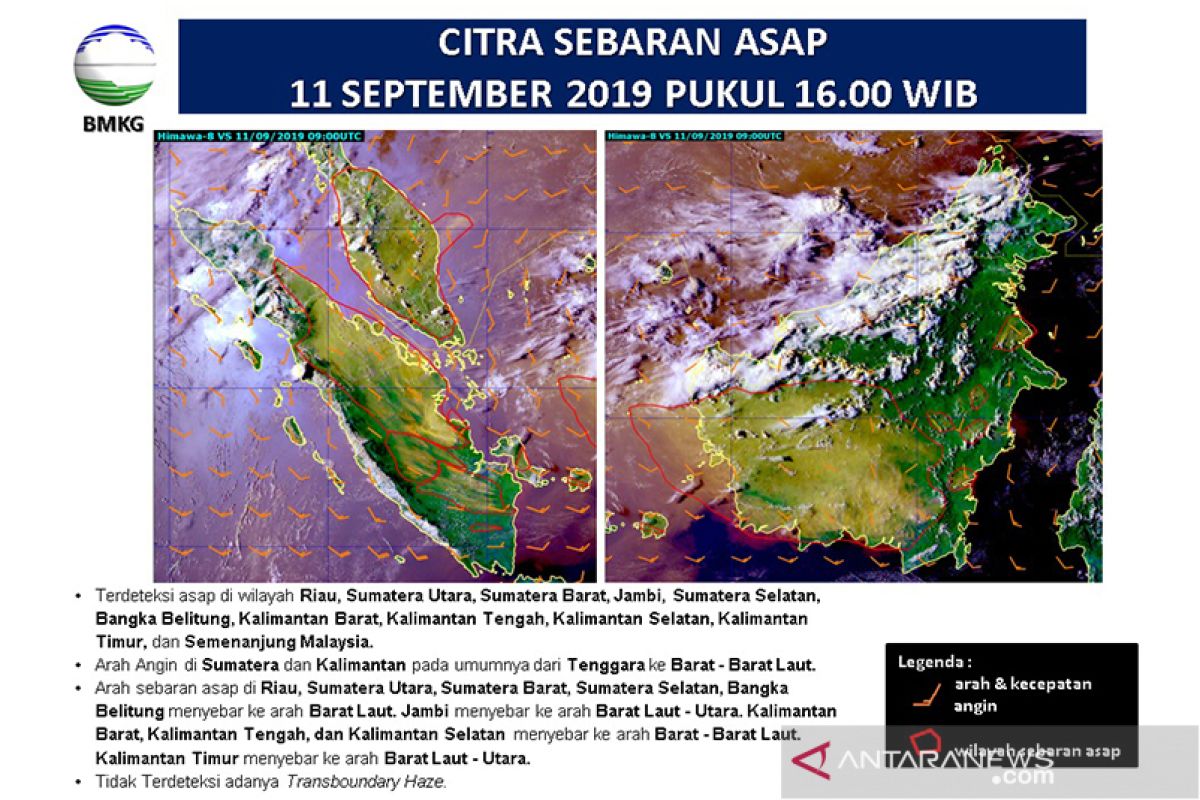 BMKG: waspadai asap kebakaran