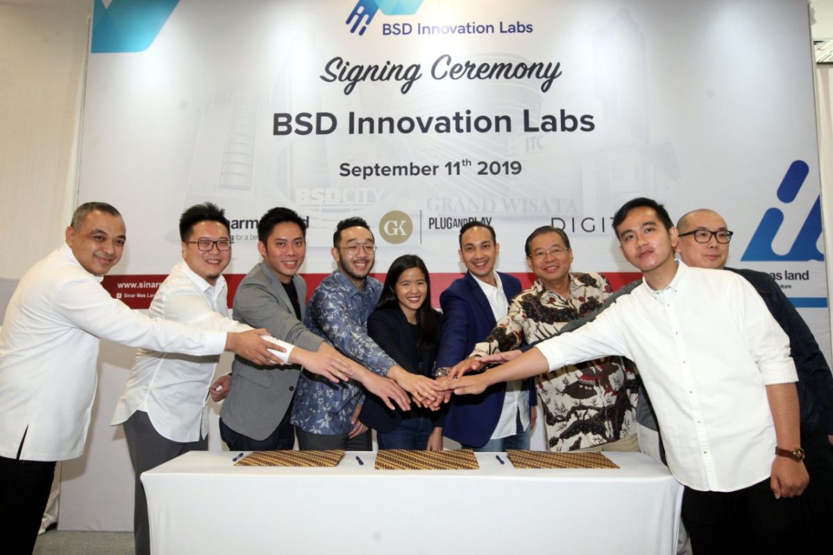 Gibran hadiri kerjasama perkembangan bisnis starup di BSD City