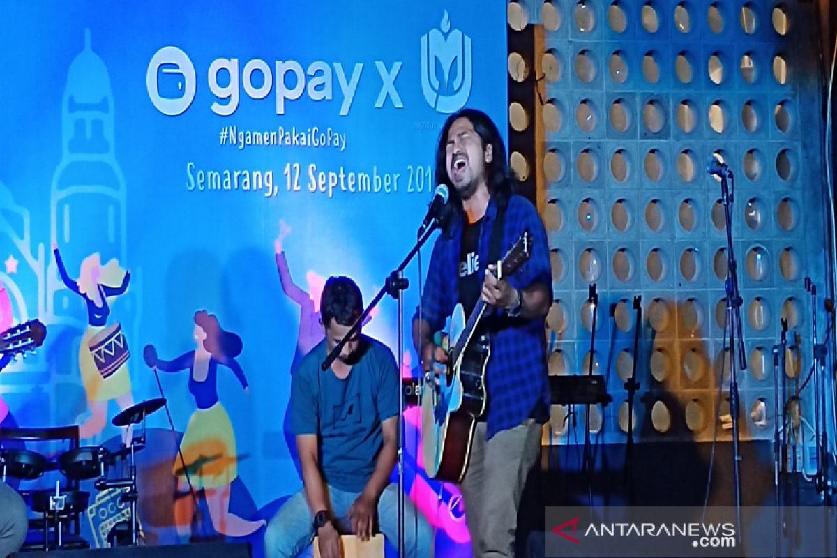 GoPay gandeng musikus jalanan wujudkan Semarang Smart City