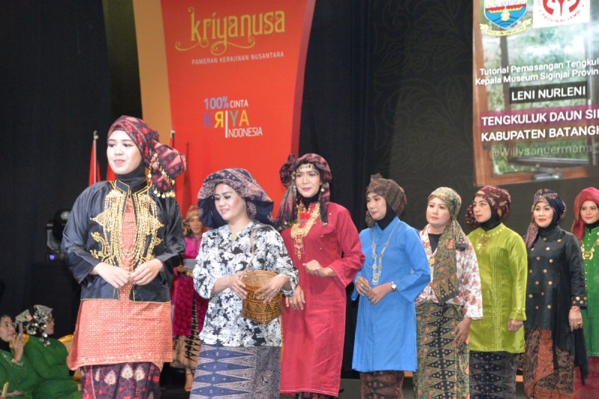 Jambi tampilkan Tekuluk di pameran kerajinan Nusantara