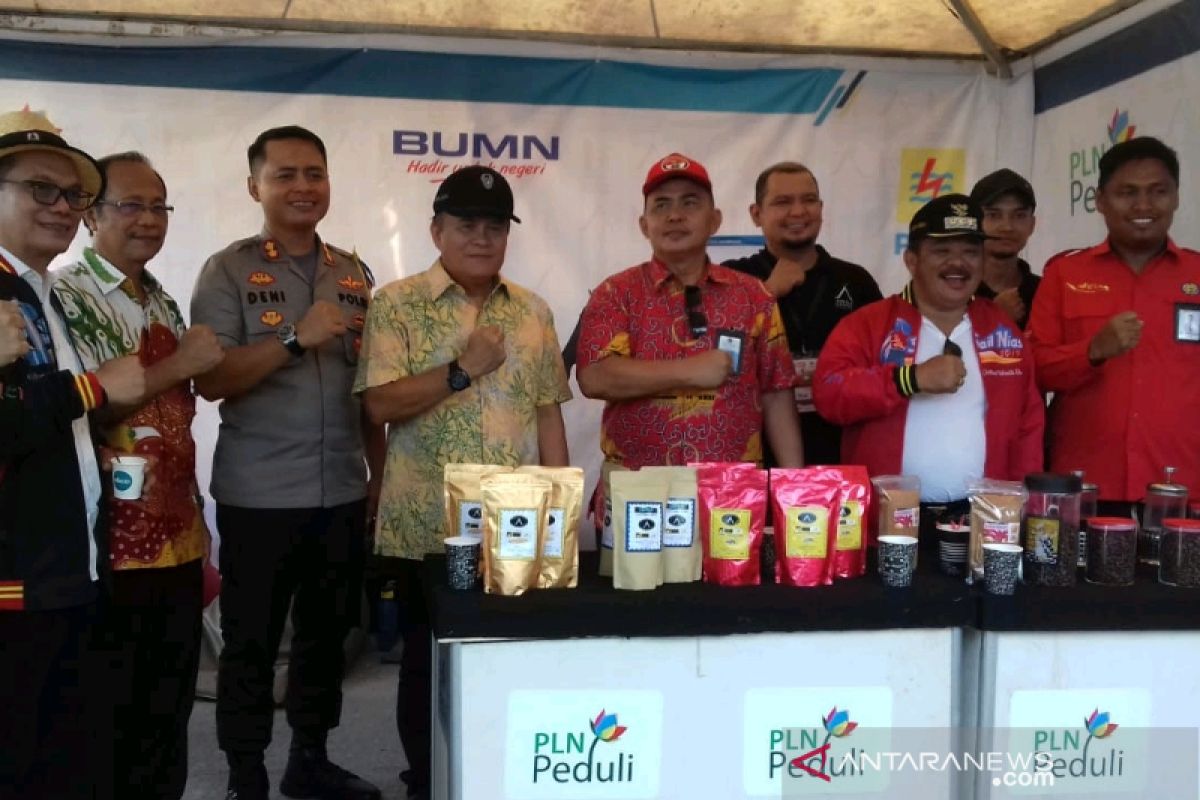 Rumah Kreatif PLN hadir pada Festival Kopi Nusantara Gunungsitoli