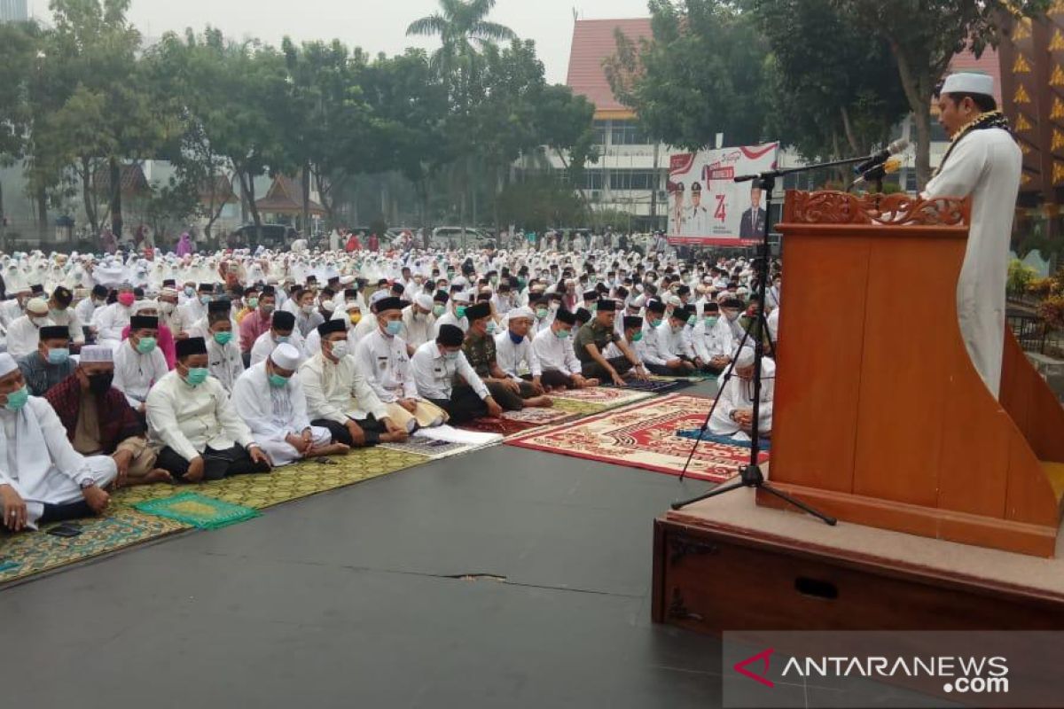 Kualitas udara Pekanbaru memasuki indeks tidak sehat