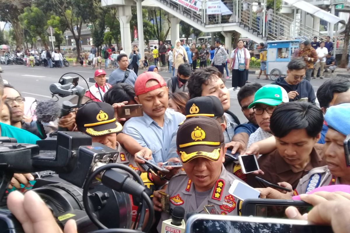 Ada kesalahpahaman kericuhan di Gedung KPK, kata Kapolres