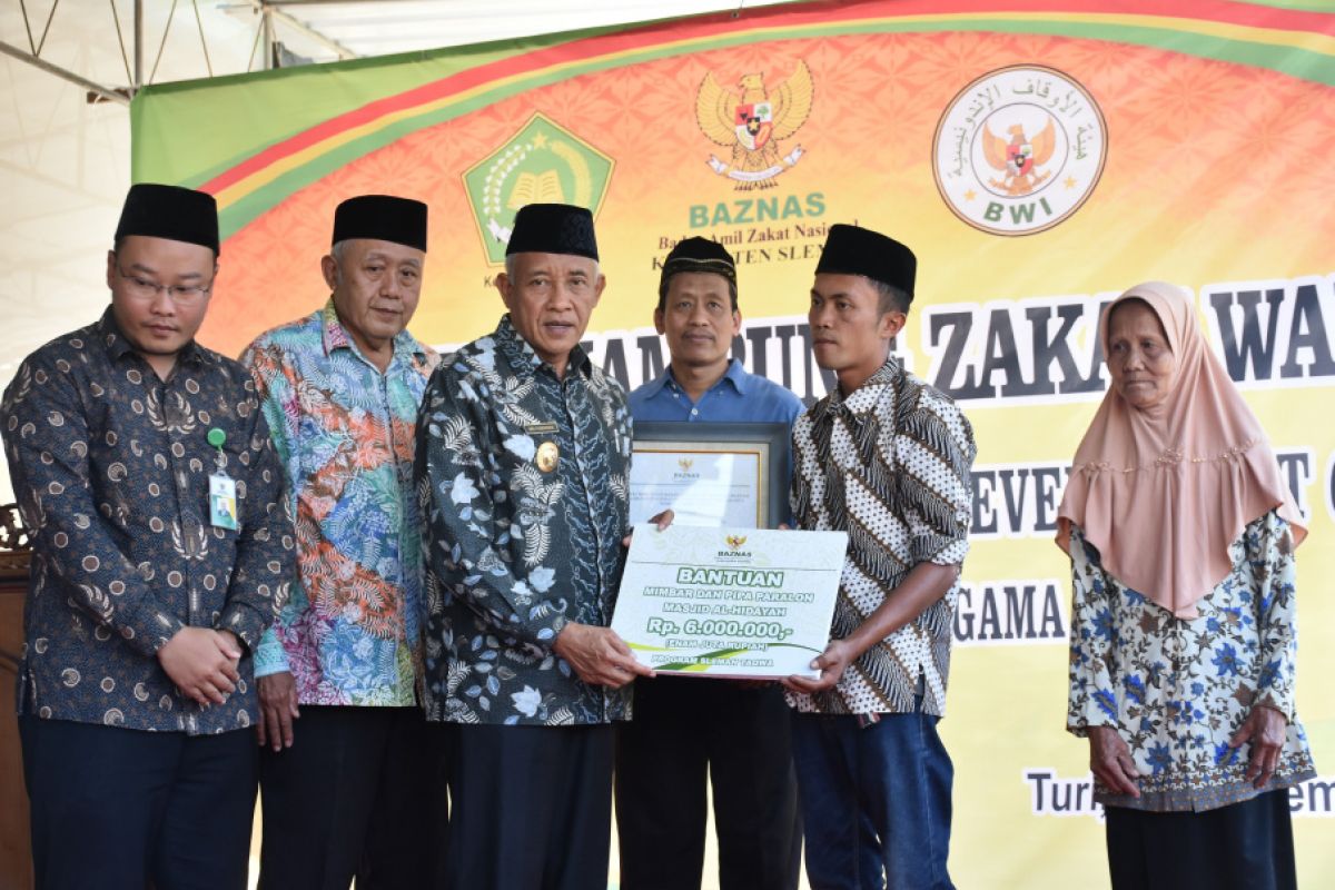 Baznas Sleman serahkan 1.000 paket sembako Ramadhan