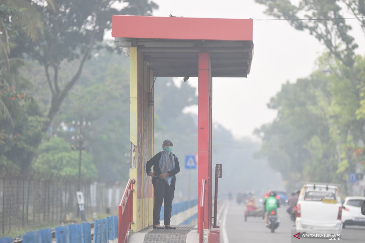 Penderita ISPA di Pariaman meningkat akibat kabut asap