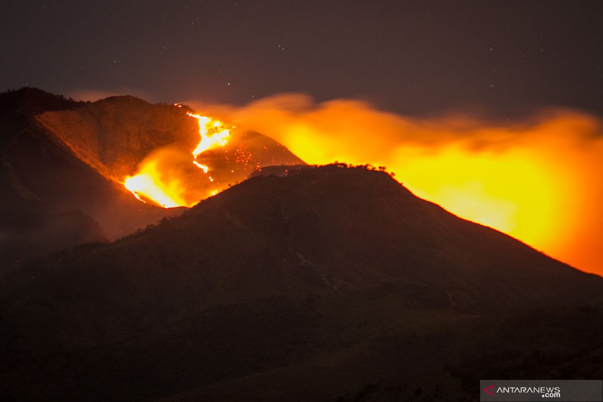 Gubernur Jateng minta kemunculan titik api di Gunung Merbabu diantisipasi