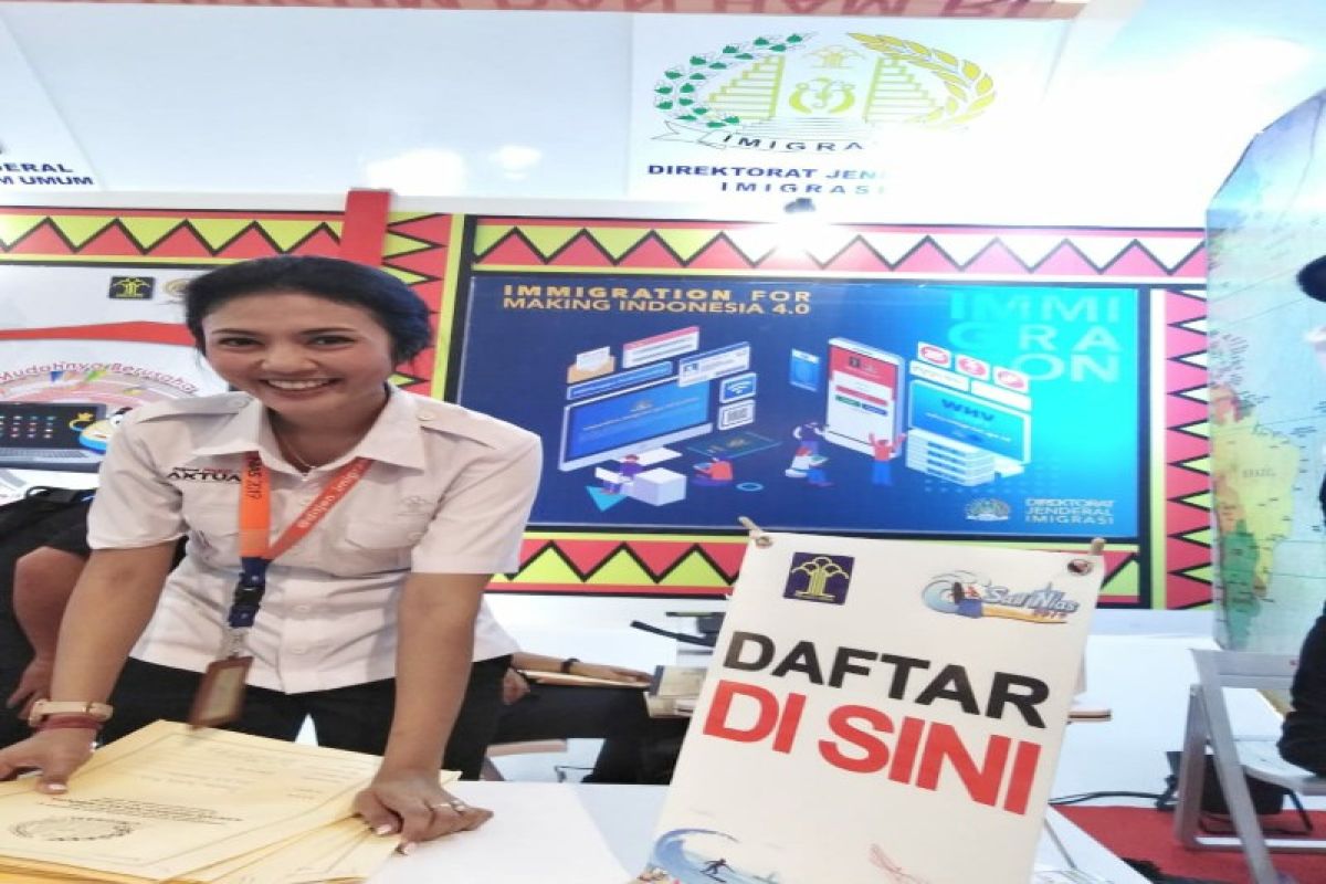 Sukseskan Sail Nias 2019, Imigrasi sediakan pelayanan paspor simpatik