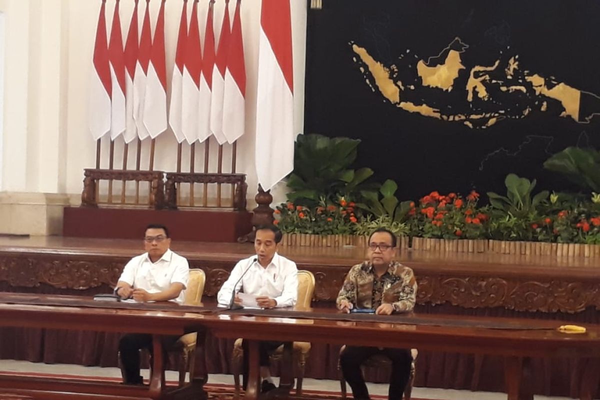 Presiden Jokowi percayakan Pansel dan DPR atas pimpinan baru KPK