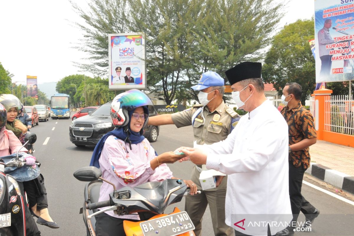 Titik panas di Sumbar hanya 6 titik, kabut asap dari "tetangga"