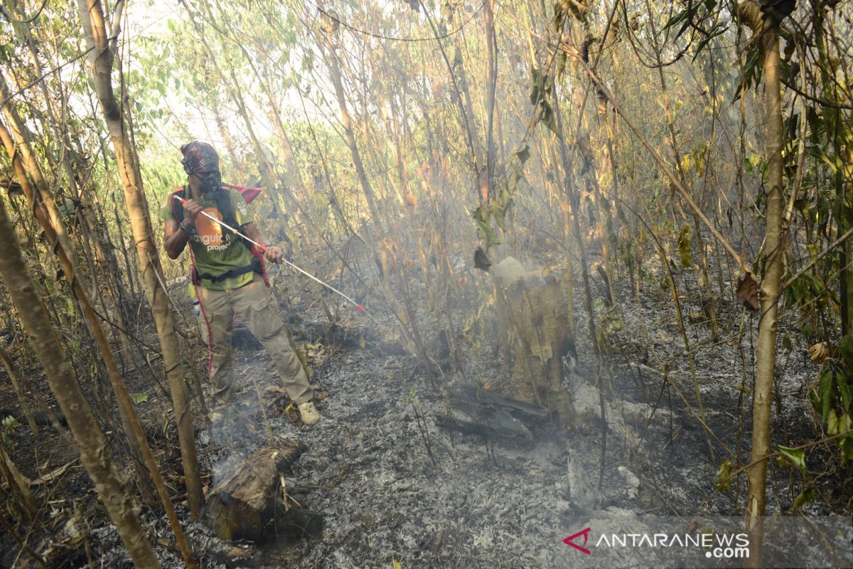 30 titik panas terdeteksi  di Kalimantan Timur