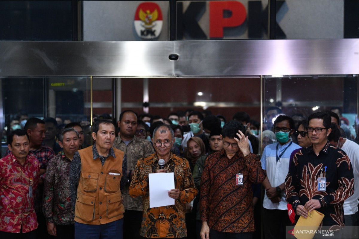 Pimpinan KPK: Pembahasan revisi UU KPK seperti sembunyi-sembunyi