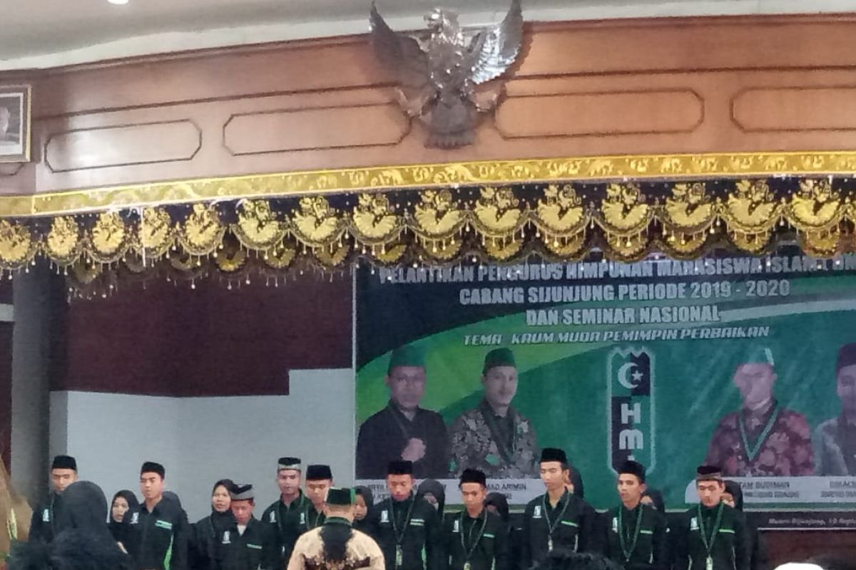 HMI Sijunjung gelar seminar nasional, melirik generasi muda