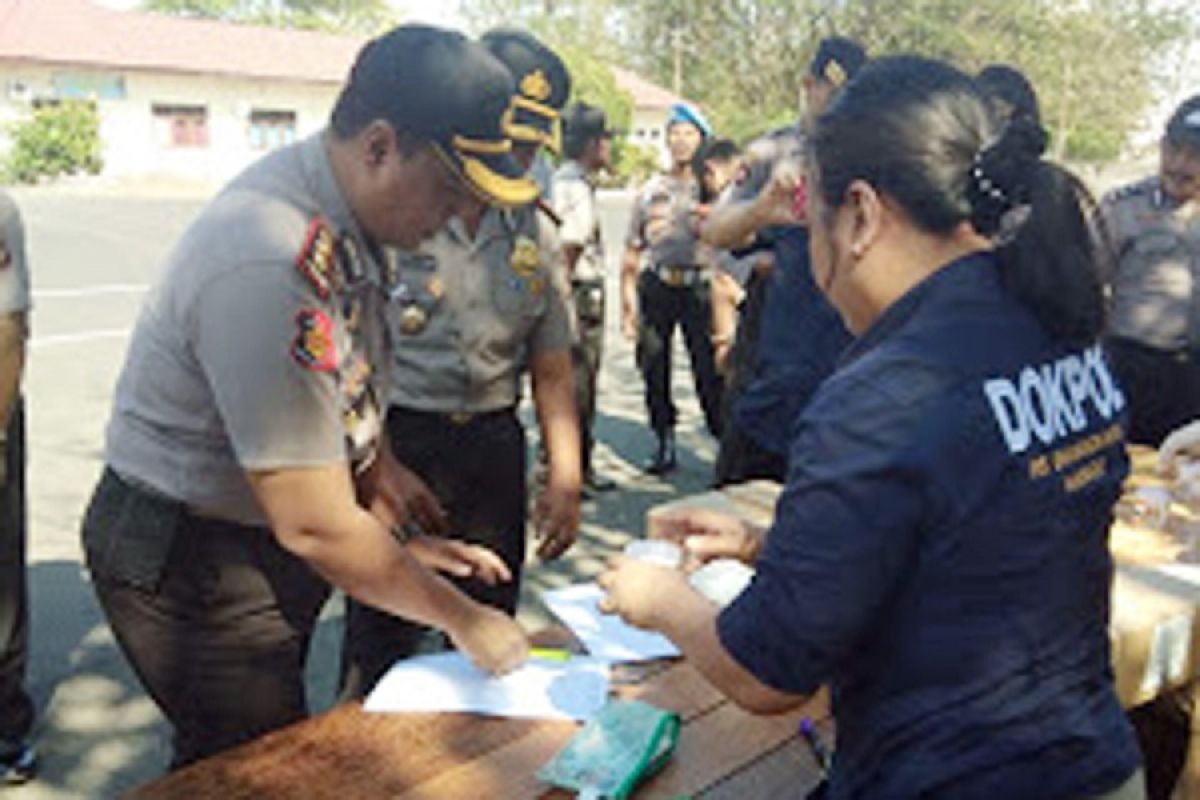 Propam Polda Sulut gelar Operasi Gaktibplin di Polres Minsel