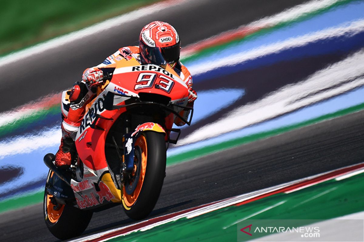 Marquez rebut pole position GP Aragon