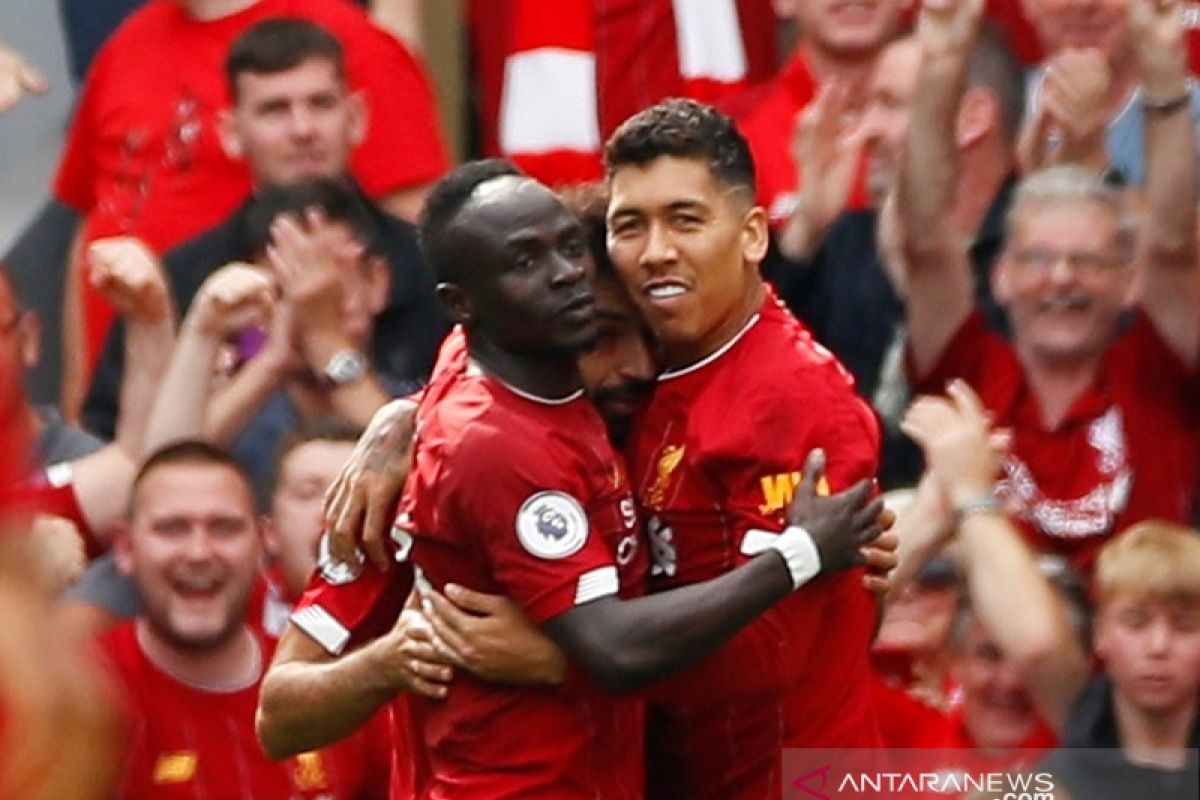 Liverpool berhasil jaga catatan sempurna setelah tekuk Newcastle 3-1