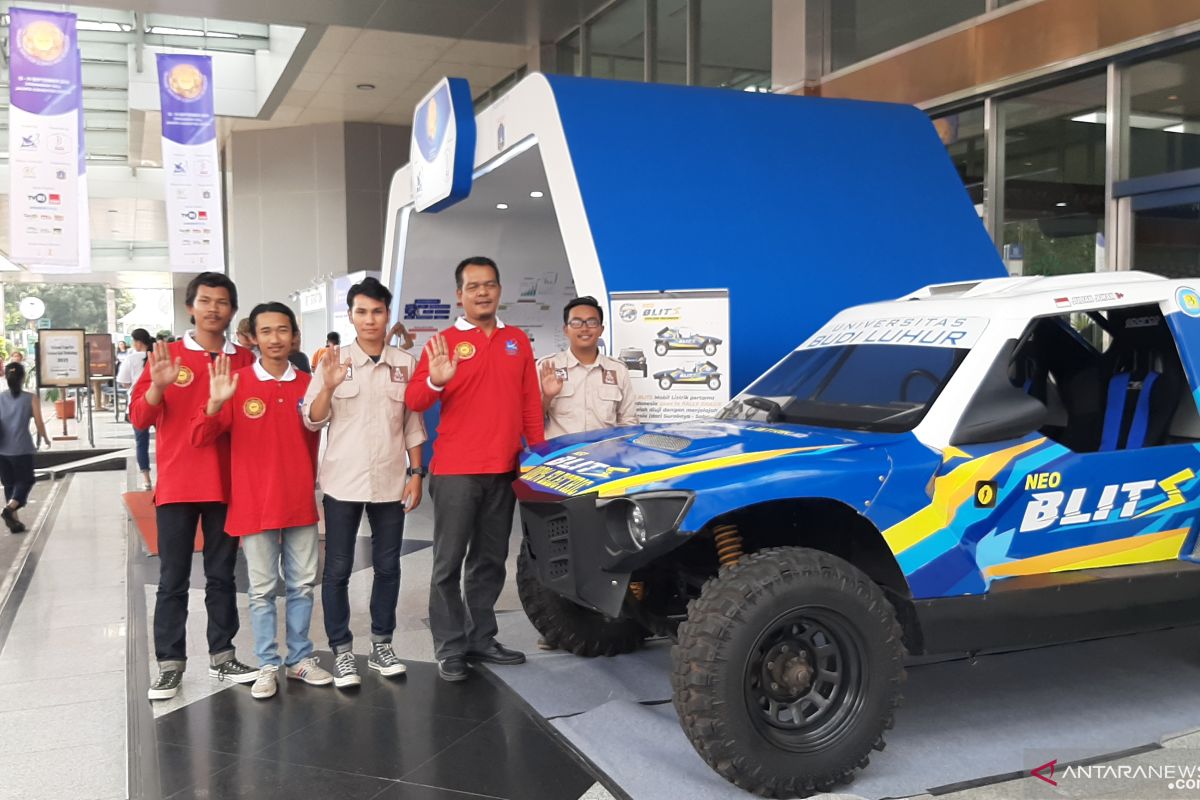 Tim UBL bermimpi bawa mobil listrik Neo Blits ke Reli Dakar