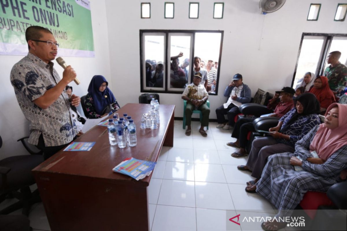 Kompensasi dampak limbah minyak mentah Karawang Rp900 ribu per bulan