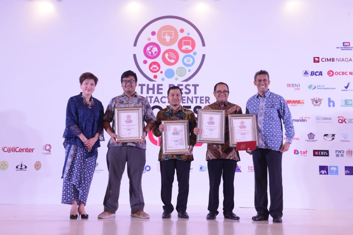PGN raih lima penghargaan dalam ajang "The Best Contact Center Indonesia" 2019