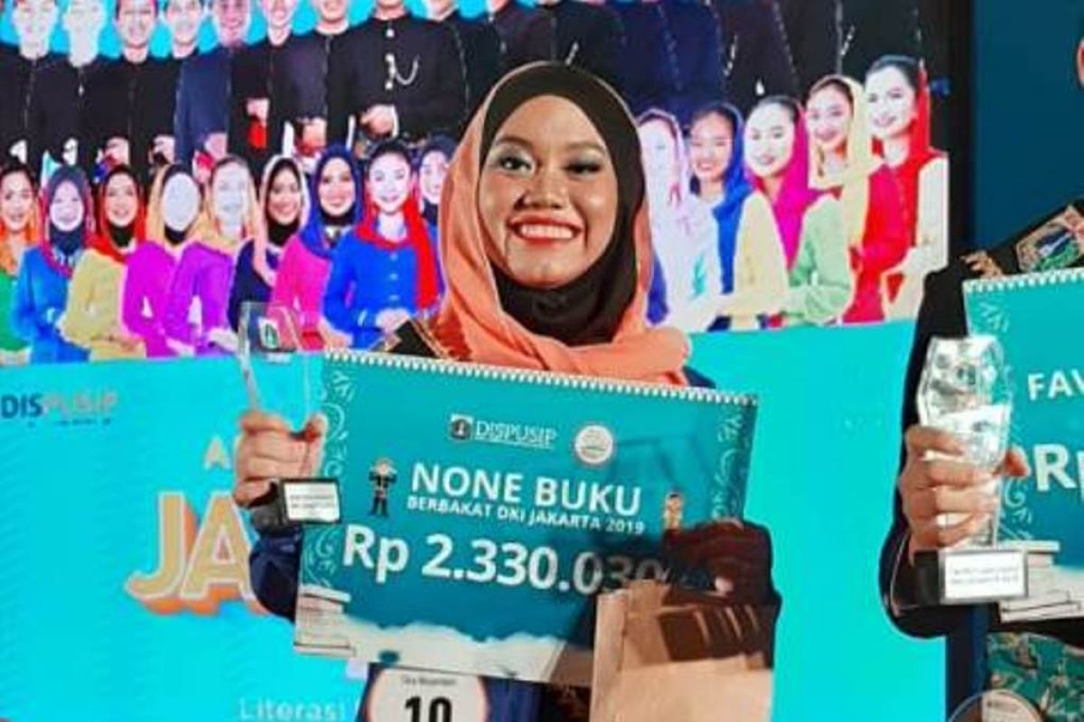 Juara None Buku Berbakat 2019 diraih Tika Wulandari asal Kepulauan Seribu