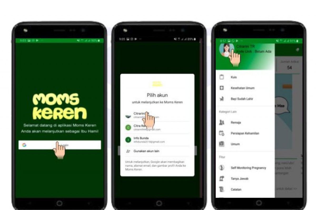 Aplikasi Moms Keren diluncurkan Dinkes Kota Tangerang