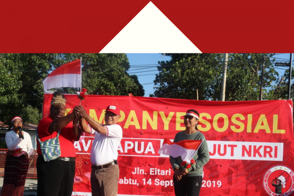 Organisasi kepemudaaan di NTT gelar aksi save  Papua