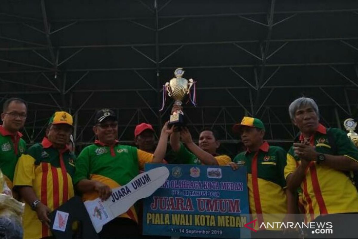 Medan Denai juara umum Porkot 2019