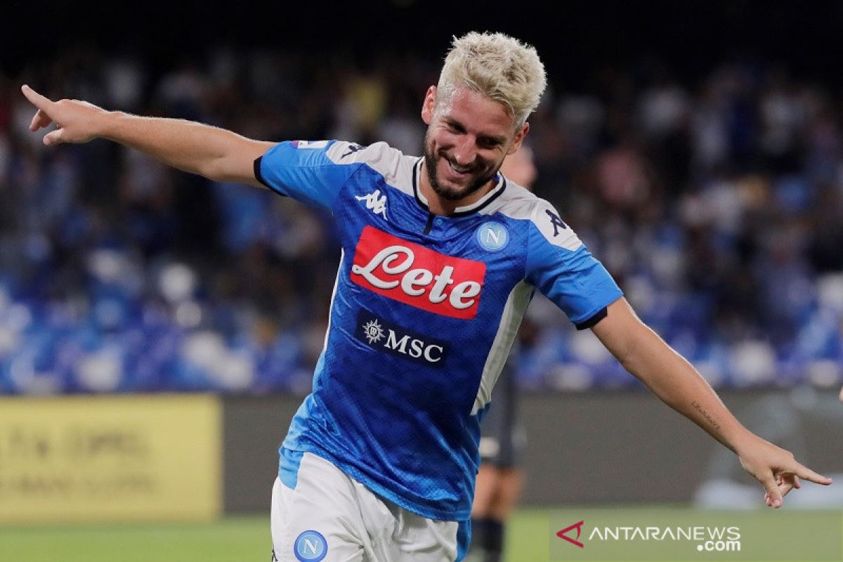 Dries Mertens menangkan Napoli atas Sampdoria 2-0