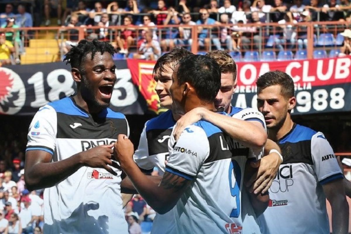 Gol larut Zapata Bawa kemenangan Atalanta atas Genoa