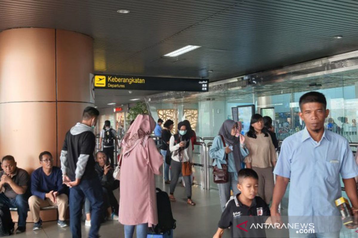 Kabut asap, 15 penerbangan Bandara Supadio Pontianak terganggu