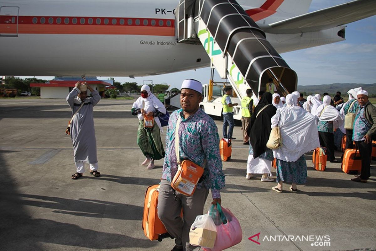 Dua haji Aceh batal pulang bersama kloter  terakhir