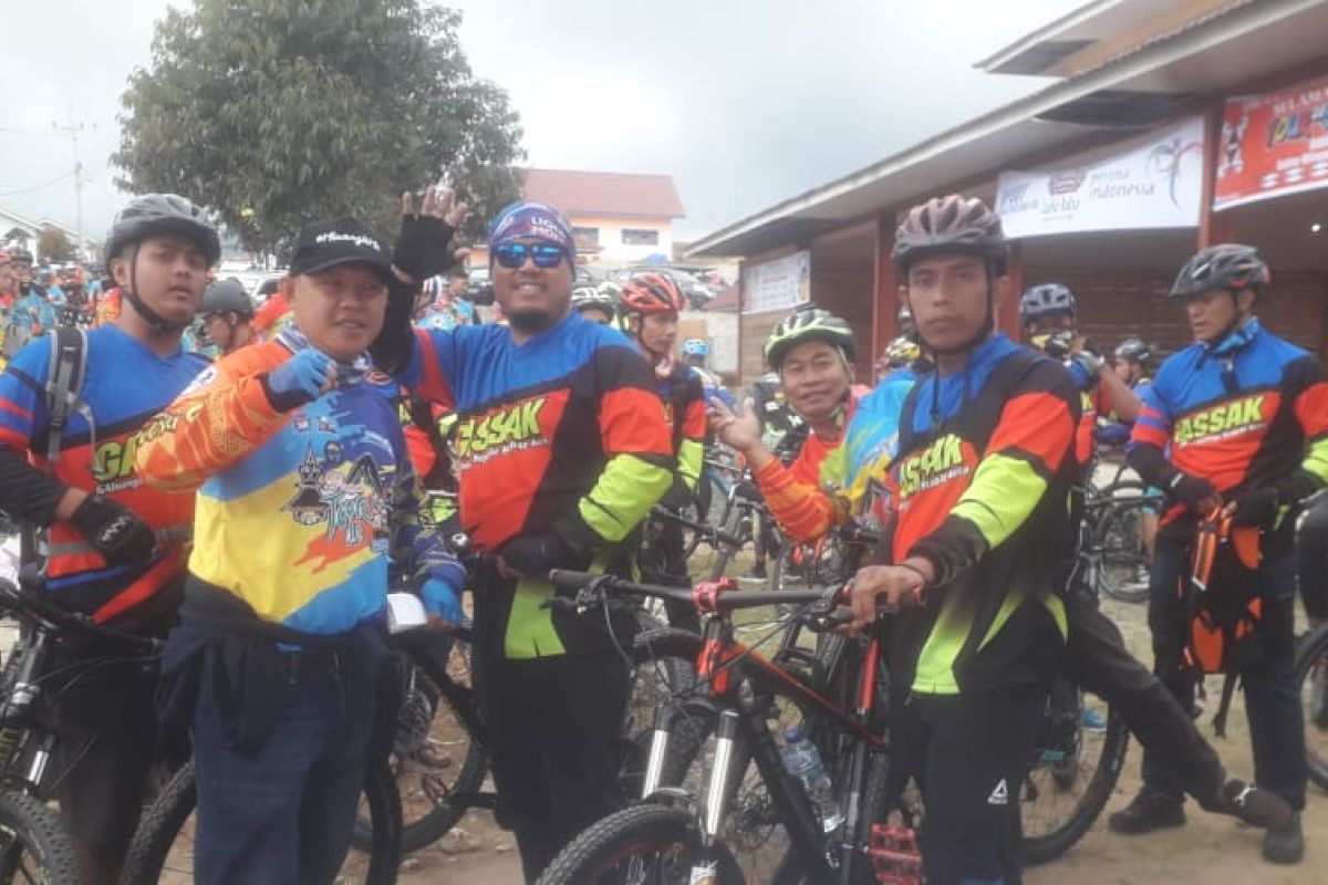 2.300 peserta ikuti gowes dari Siosar menuju Tongging