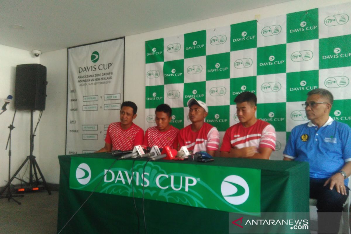 Piala Davis, kalah dari Selandia Baru, Indonesia harus tampil di playoff
