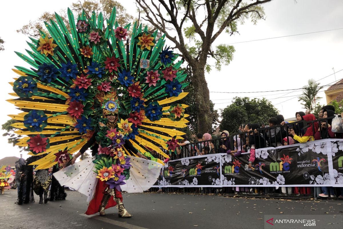 Malang Flower Carnival mendorong semangat pelestarian lingkungan