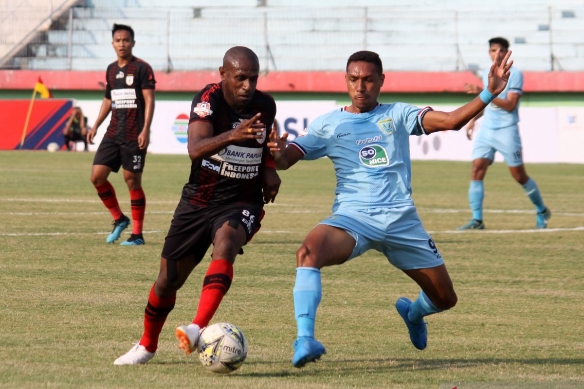 Jamu Persib di Sidoarjo, Persipura targetkan menang