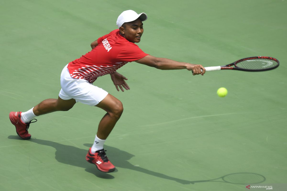 Indonesia tanpa Ari Fahresi saat  lawan Barbados di Davis Cup 2021