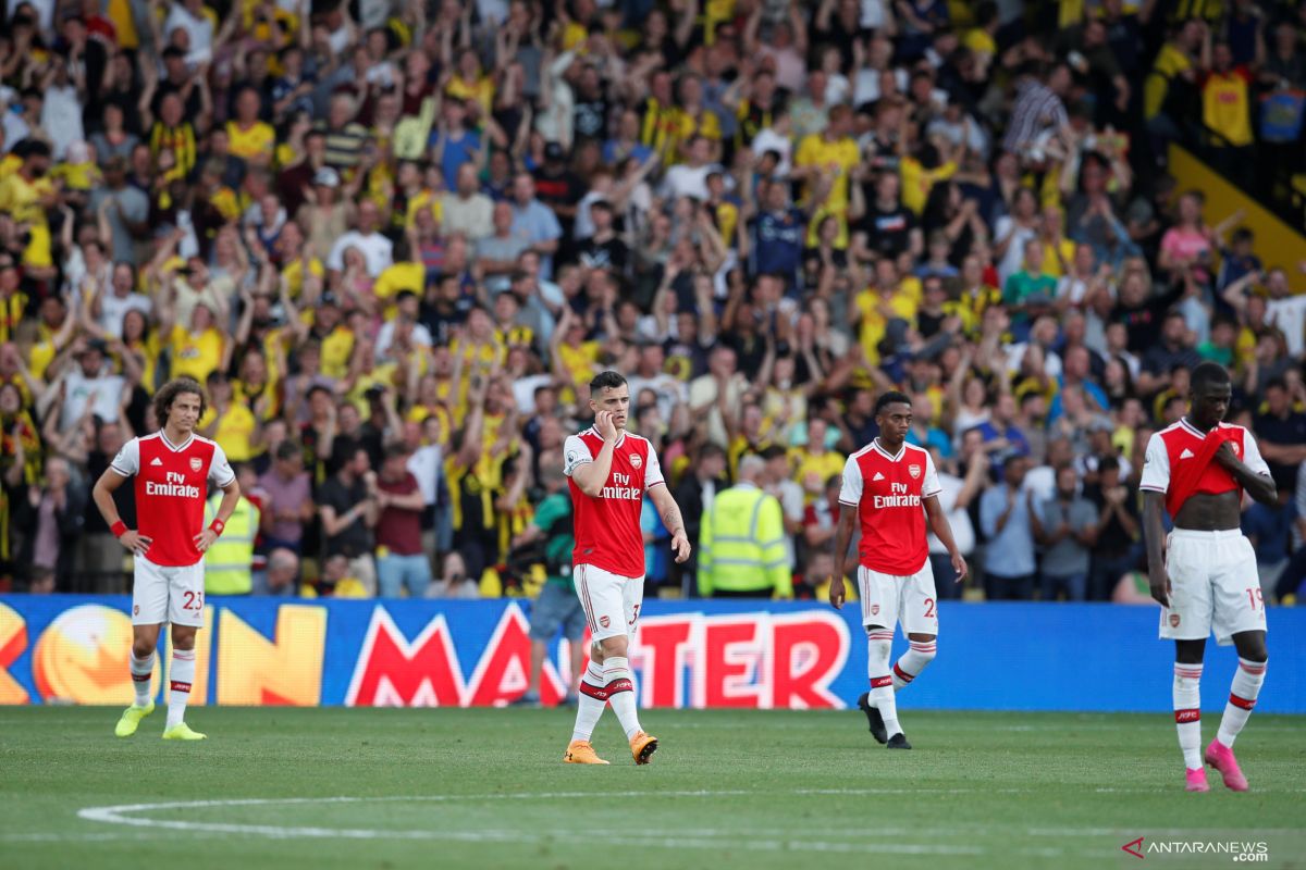 Arsenal ketakukan lawan Watford di babak kedua