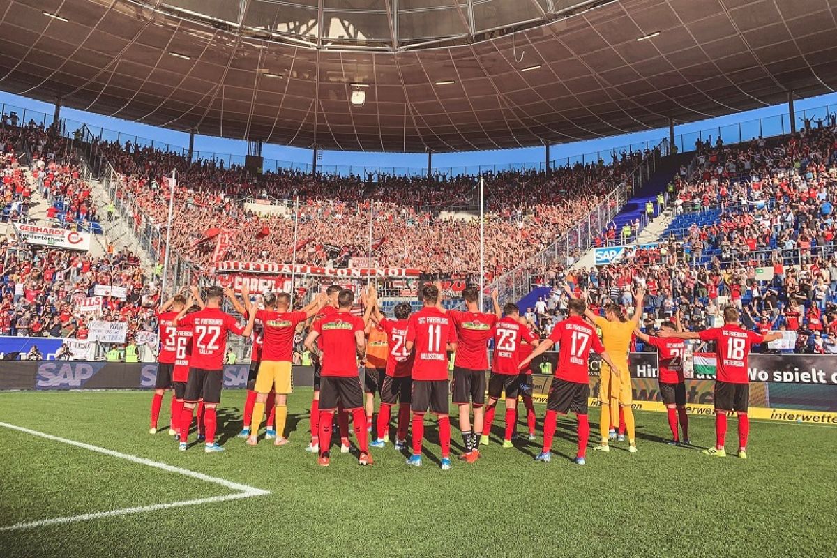 Freiburg gusur Bayern Muenchen dari posisi ketiga klasemen Liga Jerman