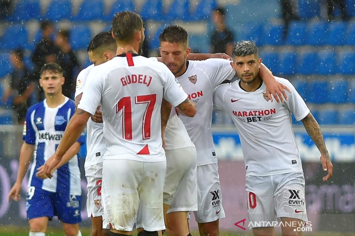 Hasil Liga Spanyol, Sevilla ambil alih puncak klasemen