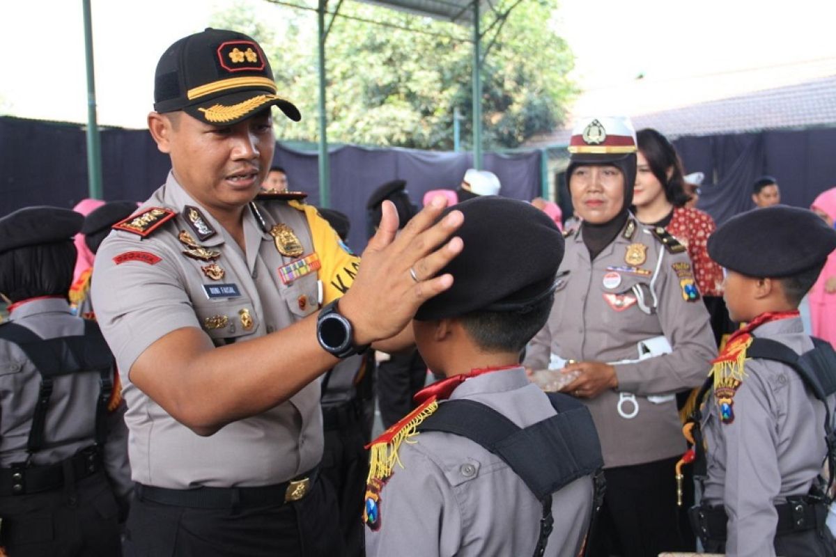 31 polisi cilik asal Kediri berkompetisi di tingkat Jatim